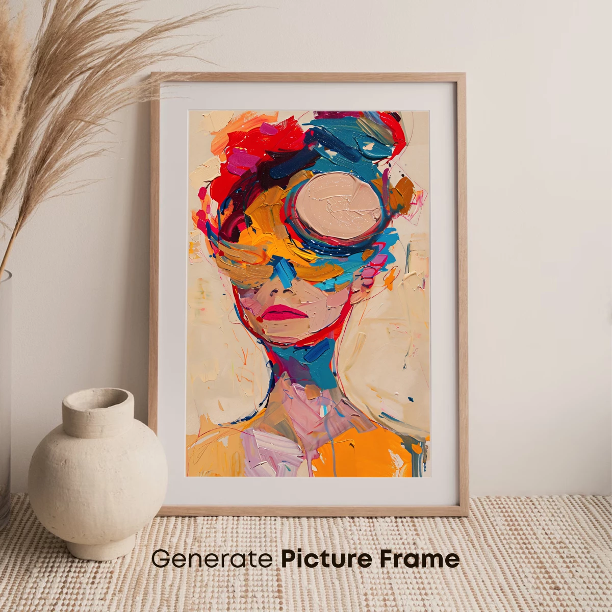 Abstract Portrait in Vibrant Chaos - Image 7