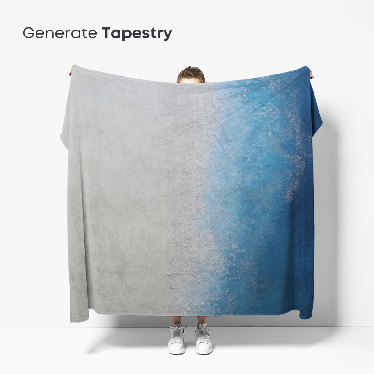 Eternal Shoreline: Serene Sand Meets Azure Waves - Image 5