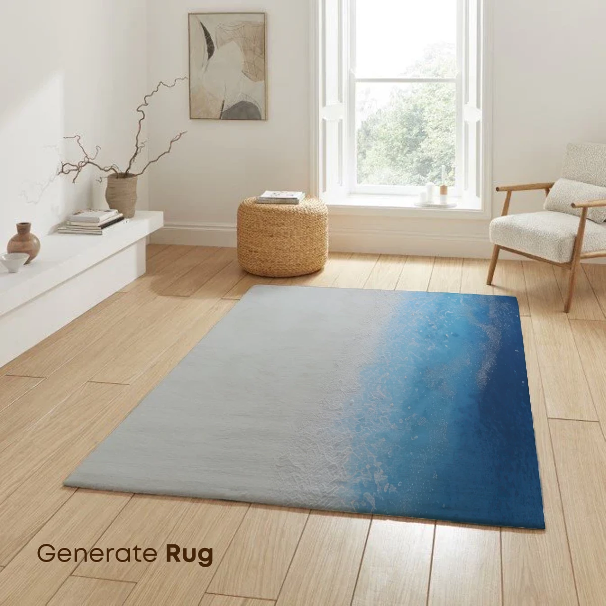 Eternal Shoreline: Serene Sand Meets Azure Waves - Image 6