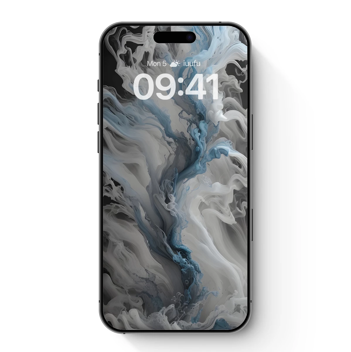 Ethereal Ink Symphony: Blue and Gray Fluid Dance Ethereal Ink Symphony: Blue and Gray Fluid Dance