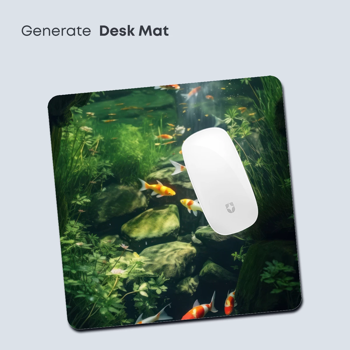 Enchanted Koi Pond: Serene Underwater Symphony - Image 4