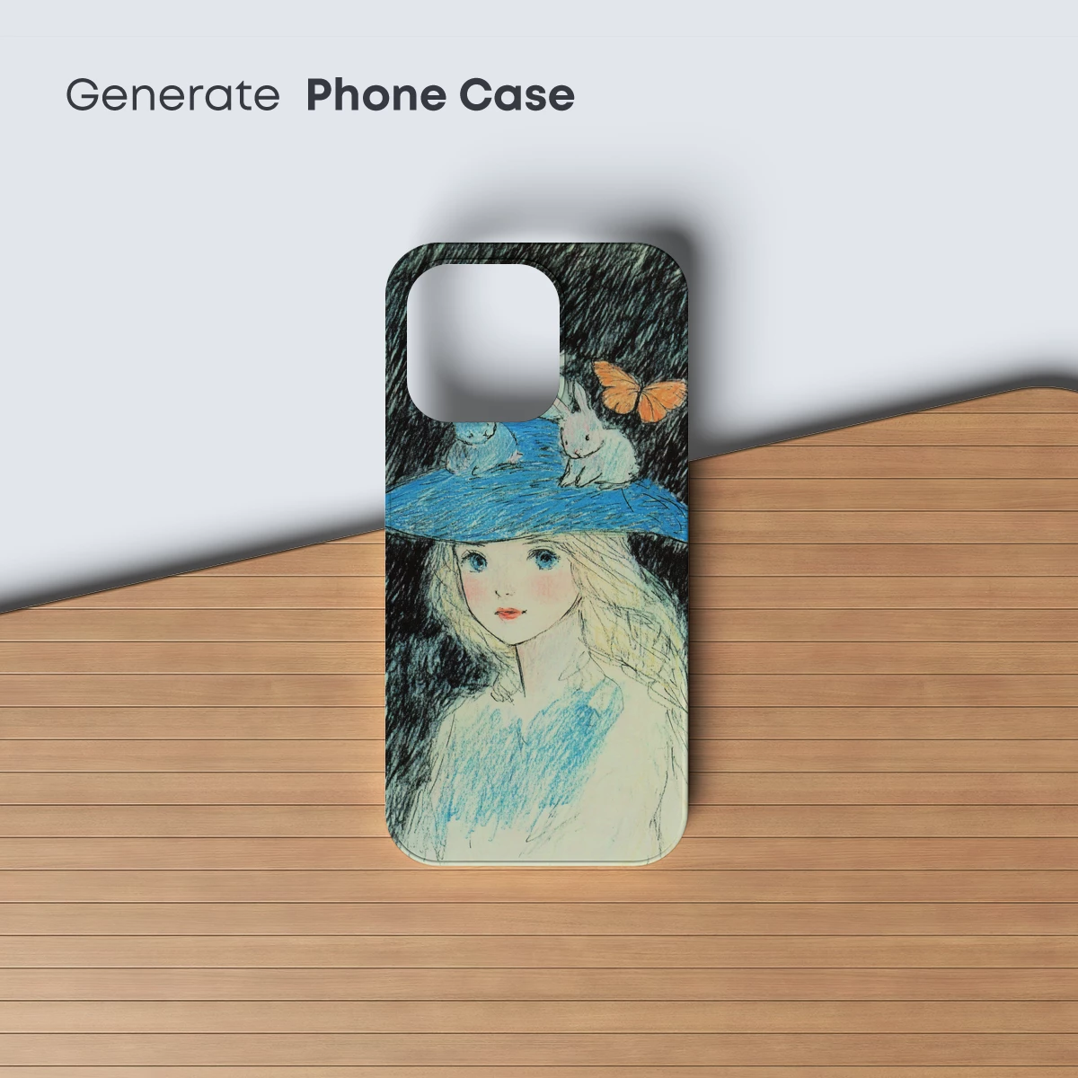 Enchanted Hat: Rabbits and Butterflies in Whimsy - Image 3