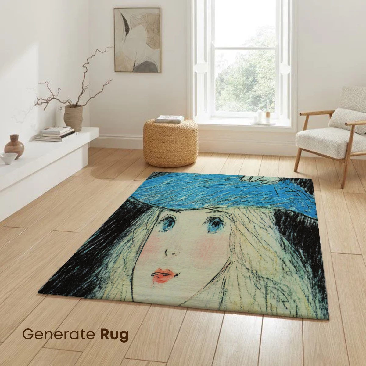 Enchanted Hat: Rabbits and Butterflies in Whimsy - Image 6