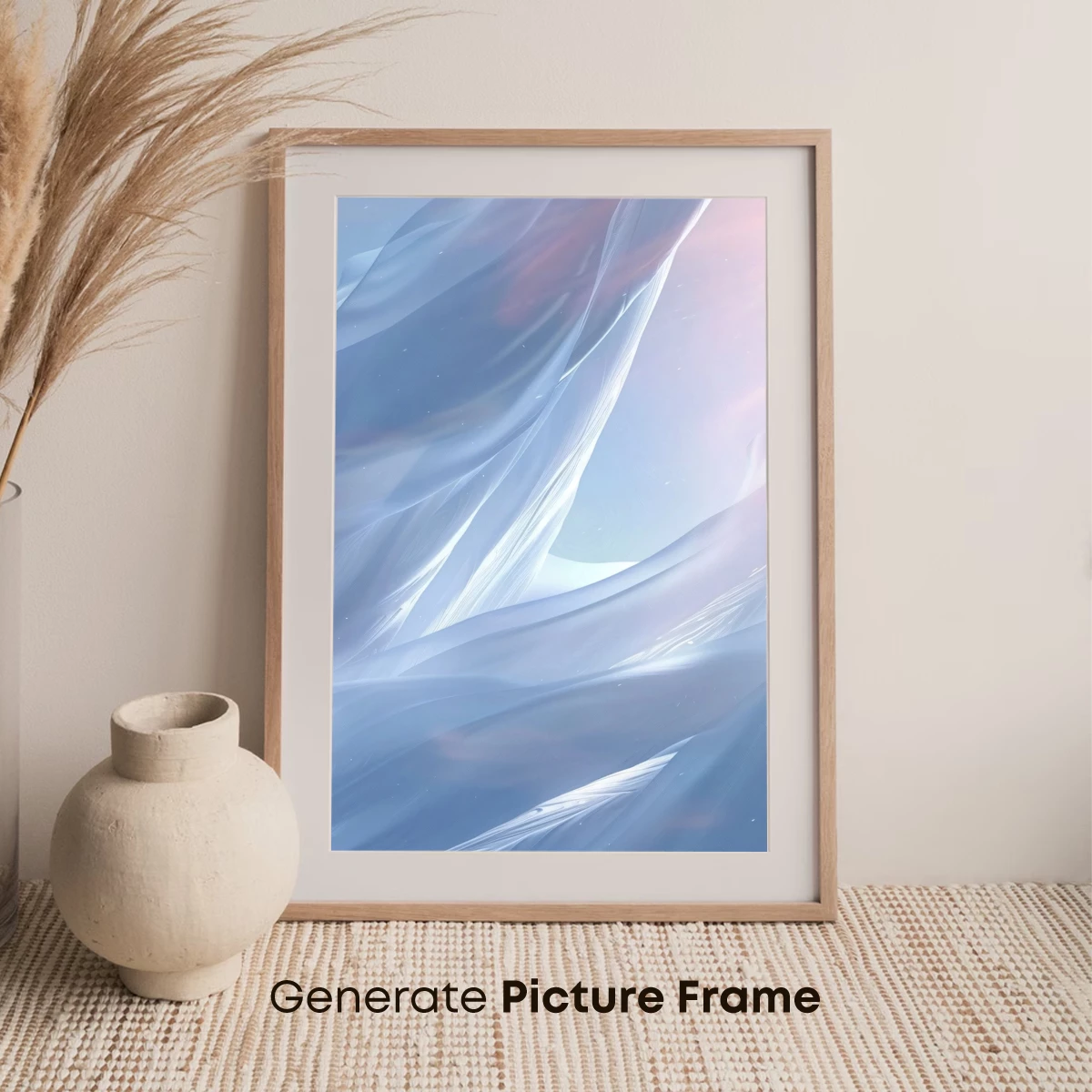 Ethereal Silk Dance: Flowing Fabric in Pastel Hues - Image 7