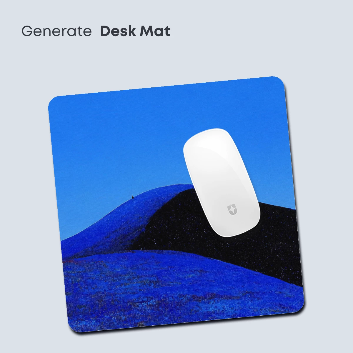 Blue Horizon Odyssey: A Minimalist Landscape - Image 4