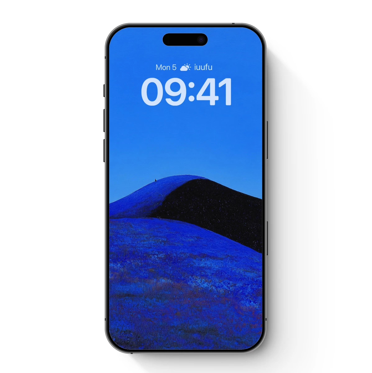 Blue Horizon Odyssey: A Minimalist Landscape