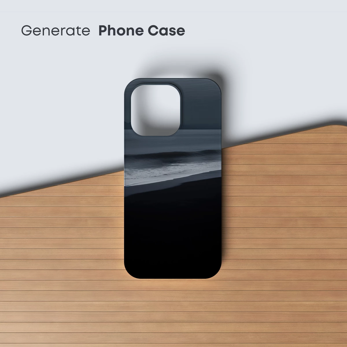 Eternal Twilight: Dark Sands and Serene Waves - Image 3