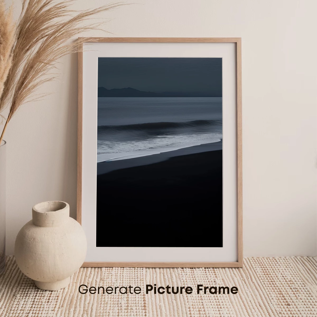 Eternal Twilight: Dark Sands and Serene Waves - Image 7