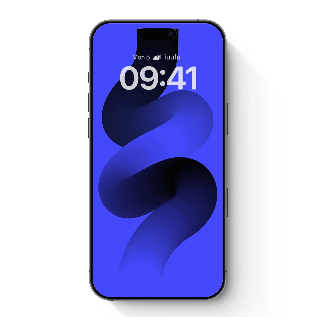 Ethereal Blue Serpent: Abstract Flow Dynamics