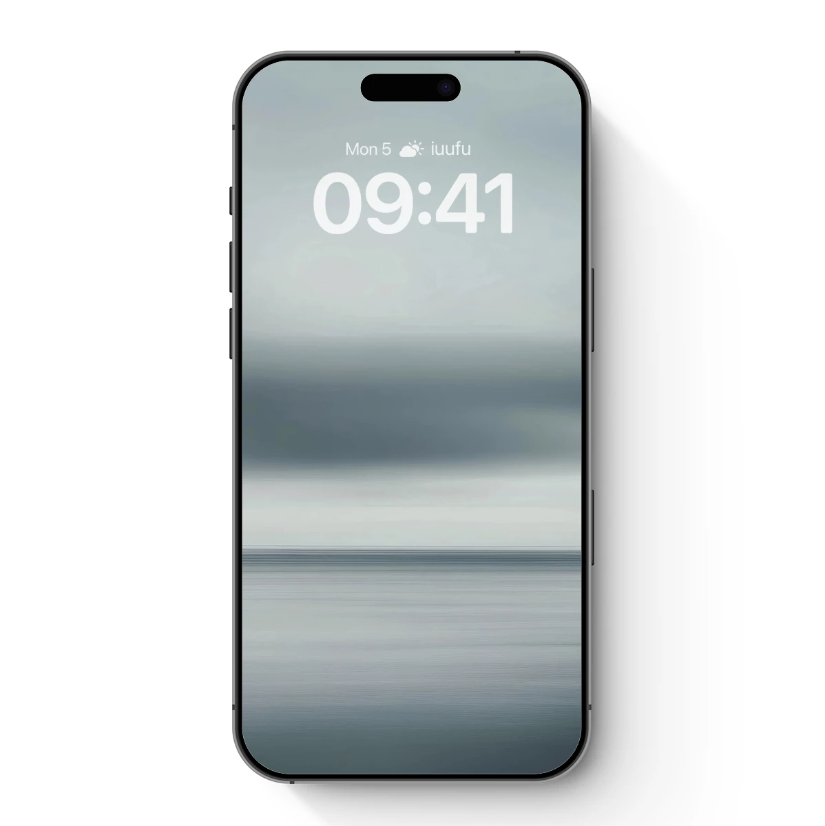 Ethereal Horizon: Misty Waterscape