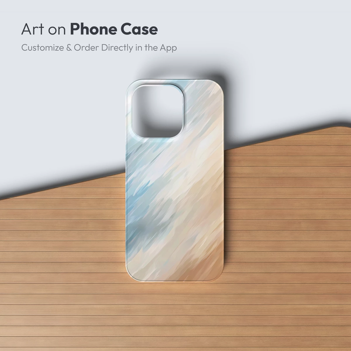 Diagonal Brushstroke Symphony - Image 3