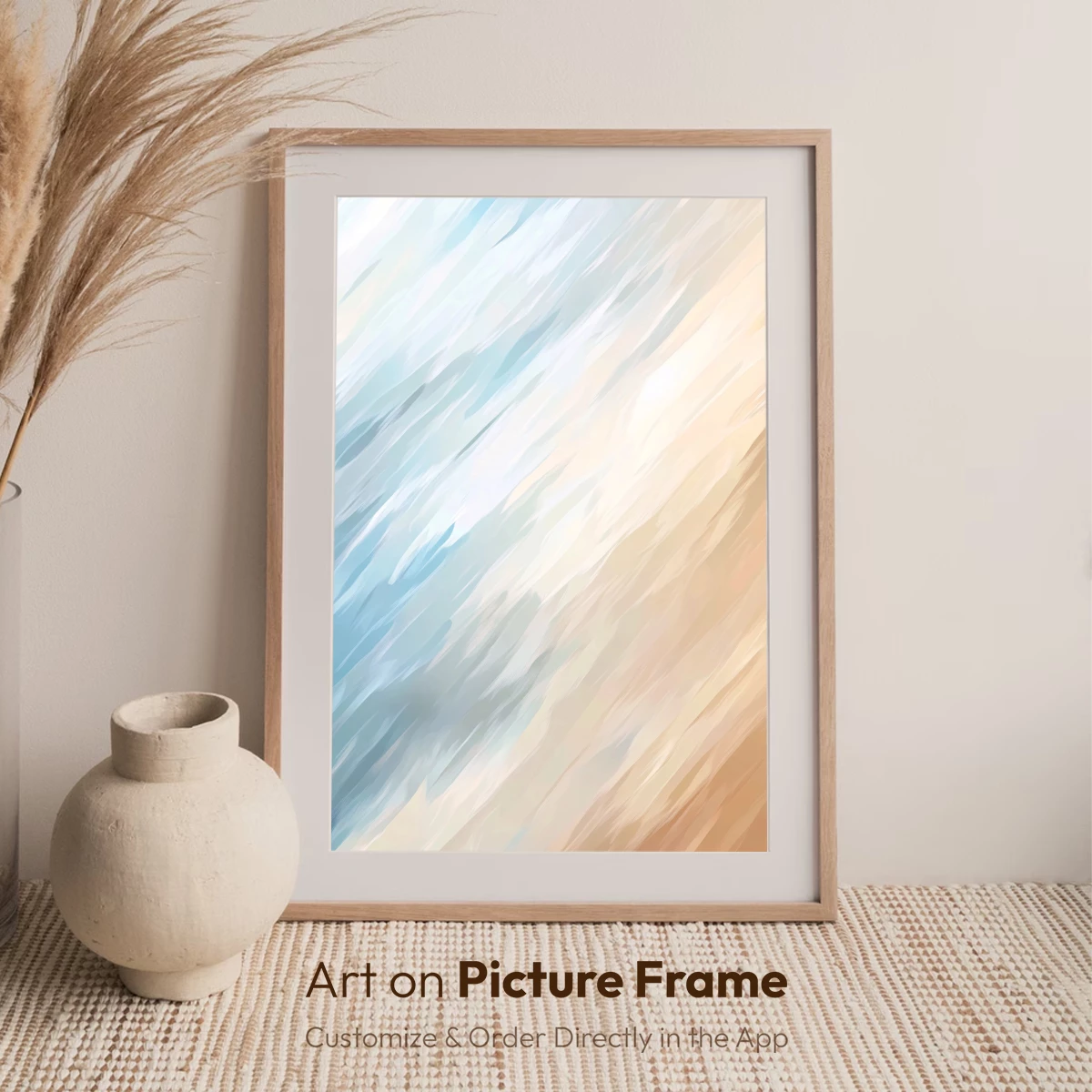 Diagonal Brushstroke Symphony - Image 7