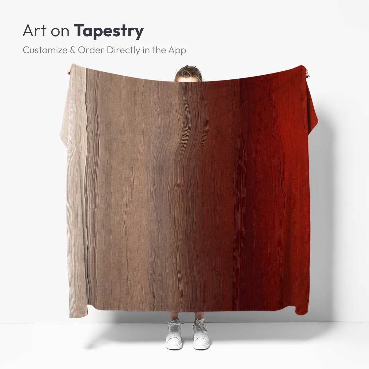 Gradient Odyssey: Earth Tones Merge into Sunset - Image 4