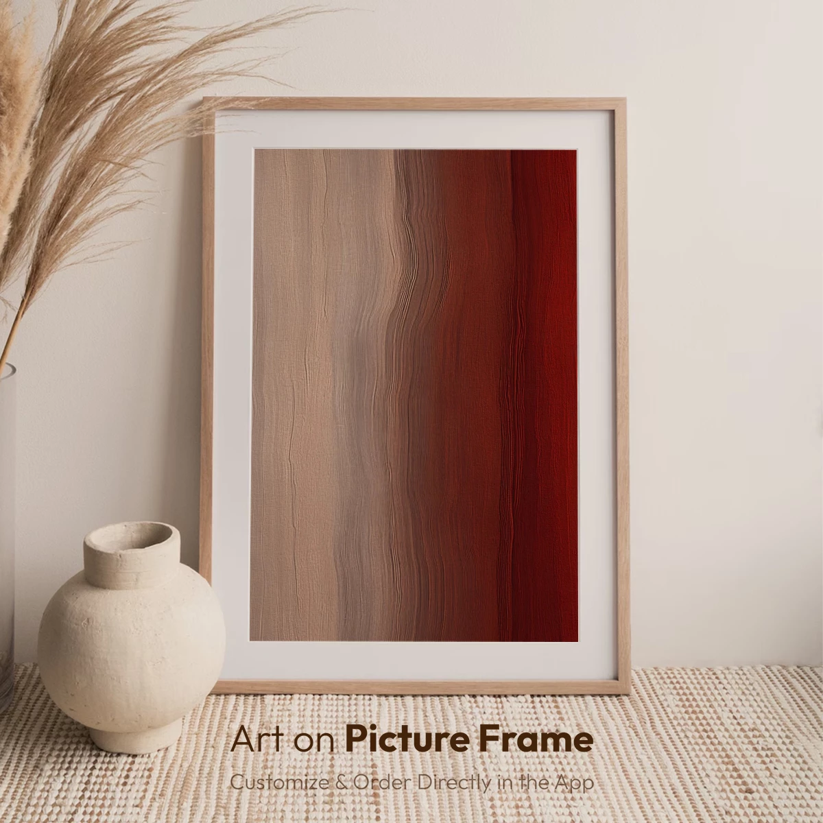 Gradient Odyssey: Earth Tones Merge into Sunset - Image 6