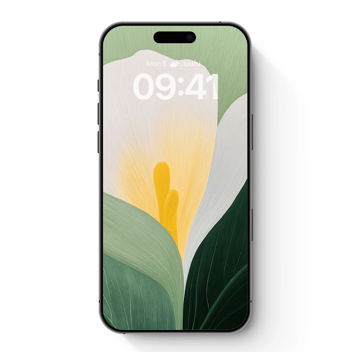 Elegant Calla Lily: Textured Bloom Harmony