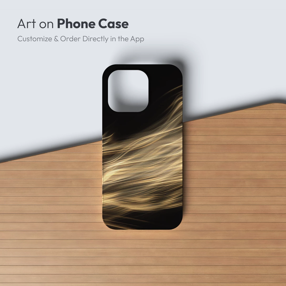 Golden Whispers: Ethereal Light Trails - Image 2