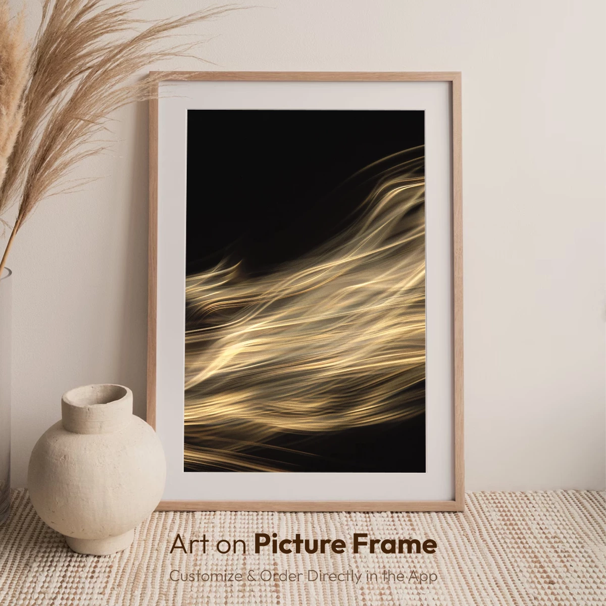 Golden Whispers: Ethereal Light Trails - Image 6