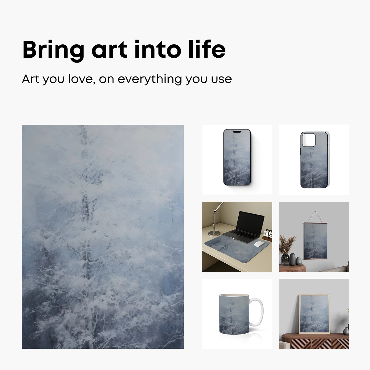 Frost-Kissed Serenity: Winter's Ethereal Embrace - Image 2