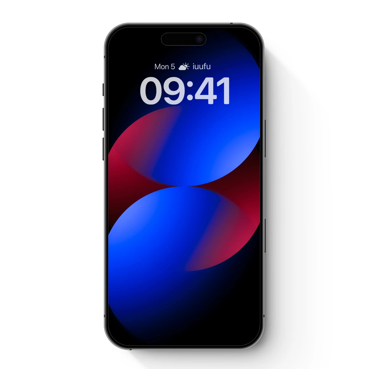 Eclipse of Colors: Blue and Red Fusion