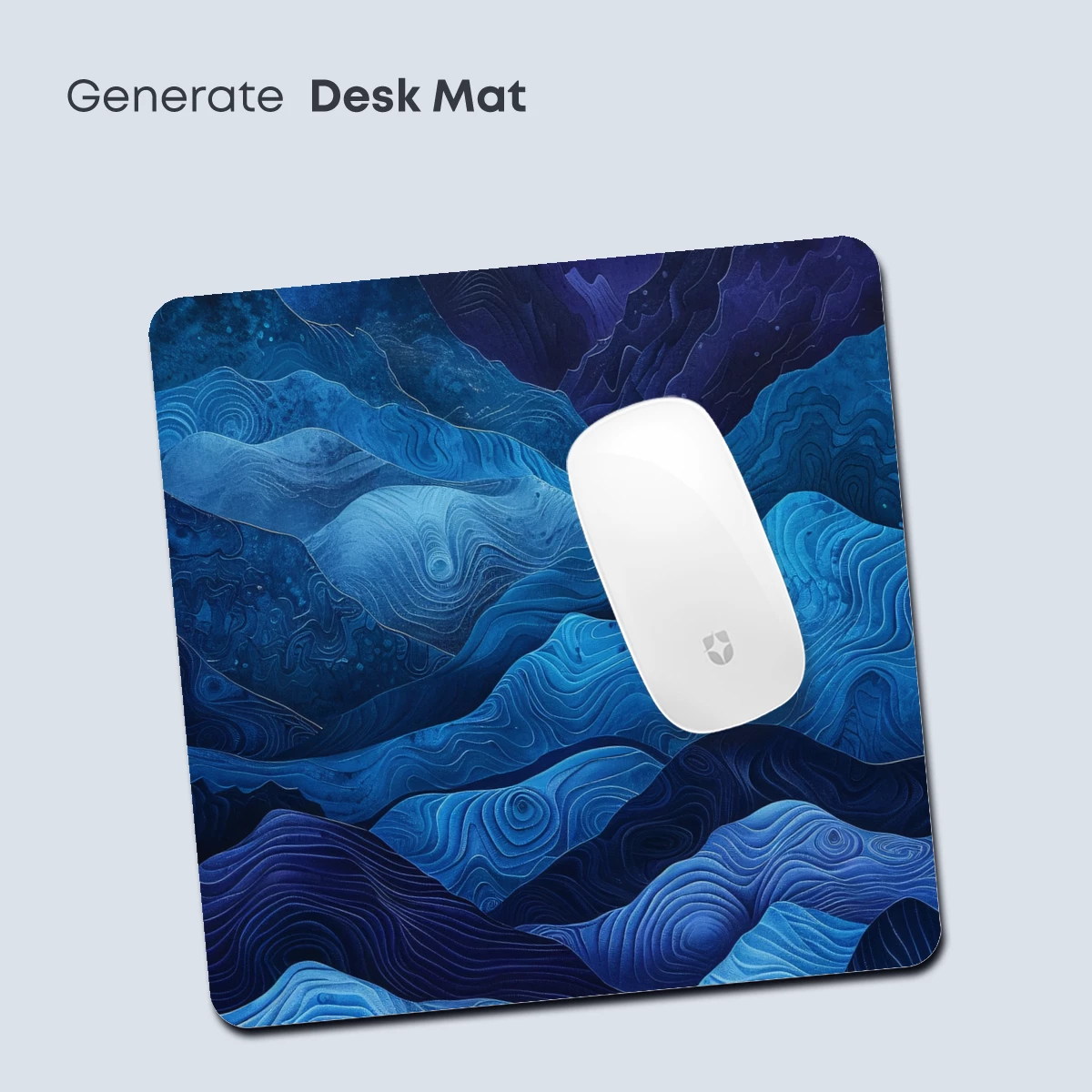 Blue Mountain Rhythms: A Topographic Symphony - Image 4