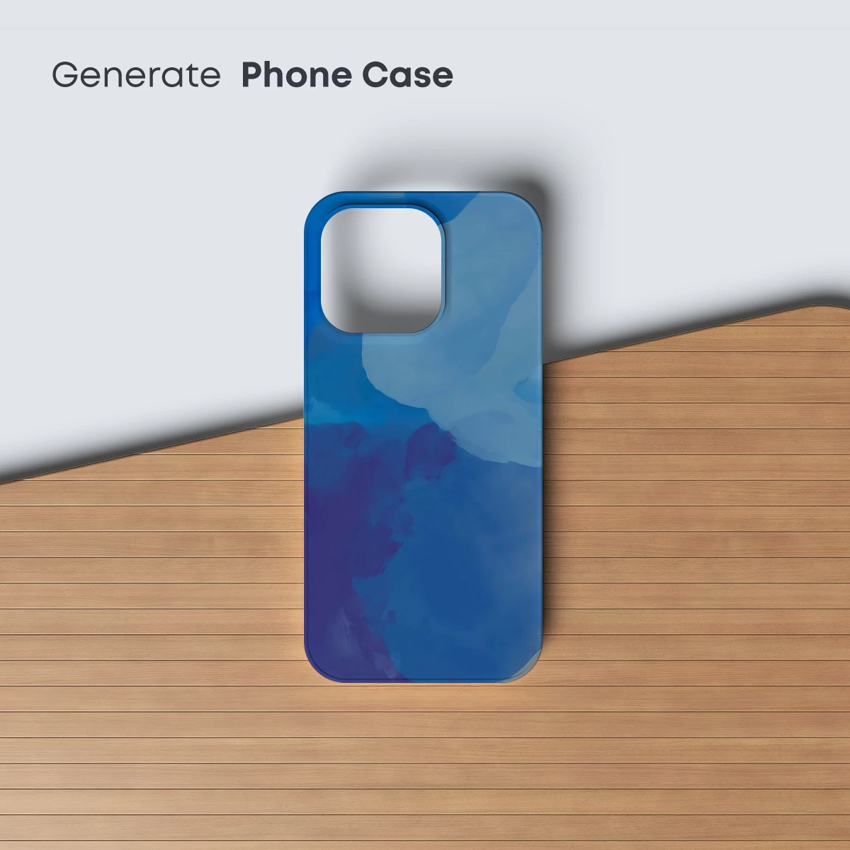 Azure Dreamscape: Abstract Fluidity in Blue Hues - Image 3