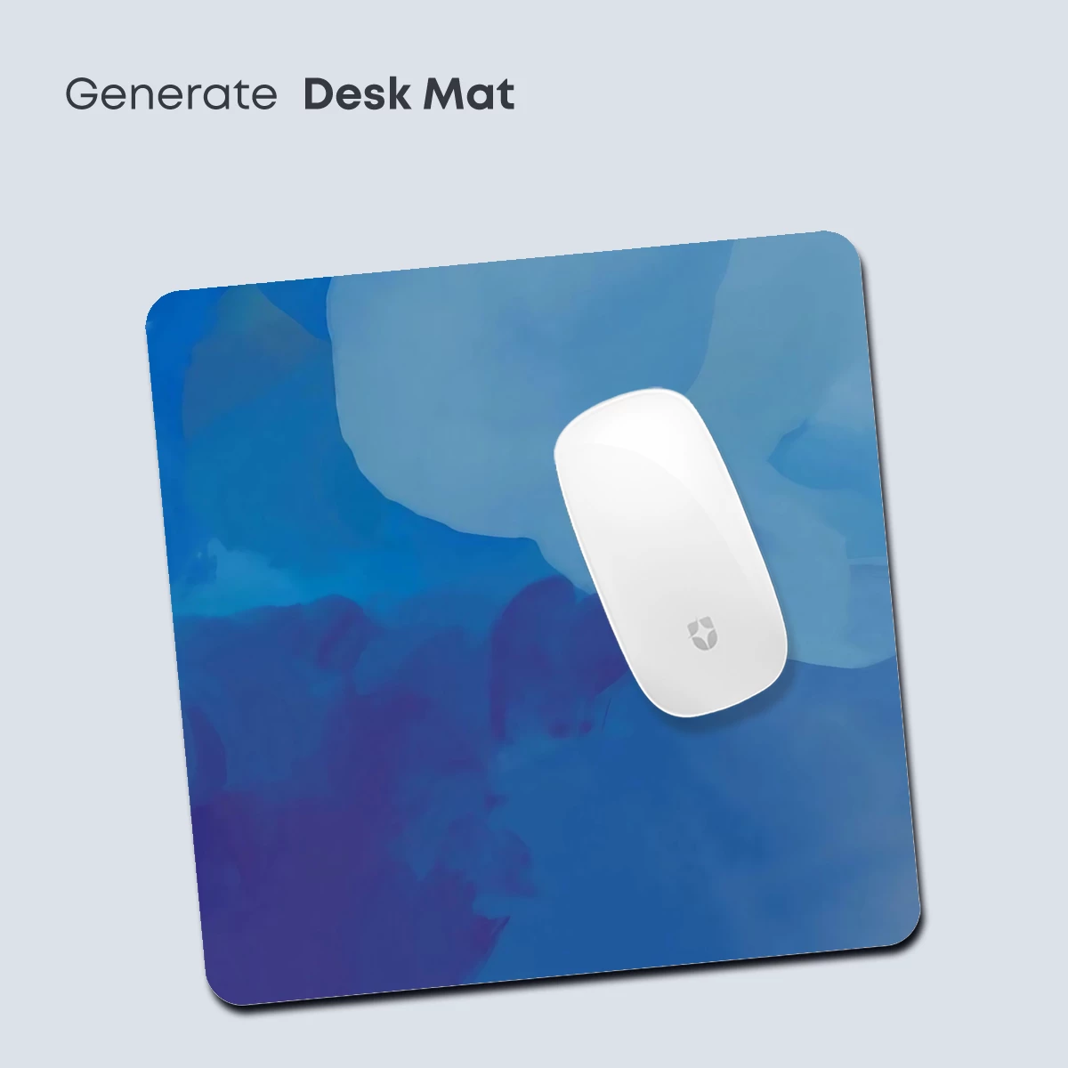 Azure Dreamscape: Abstract Fluidity in Blue Hues - Image 4