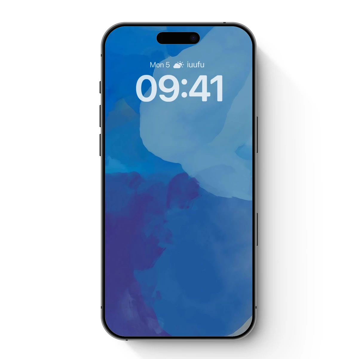 Azure Dreamscape: Abstract Fluidity in Blue Hues