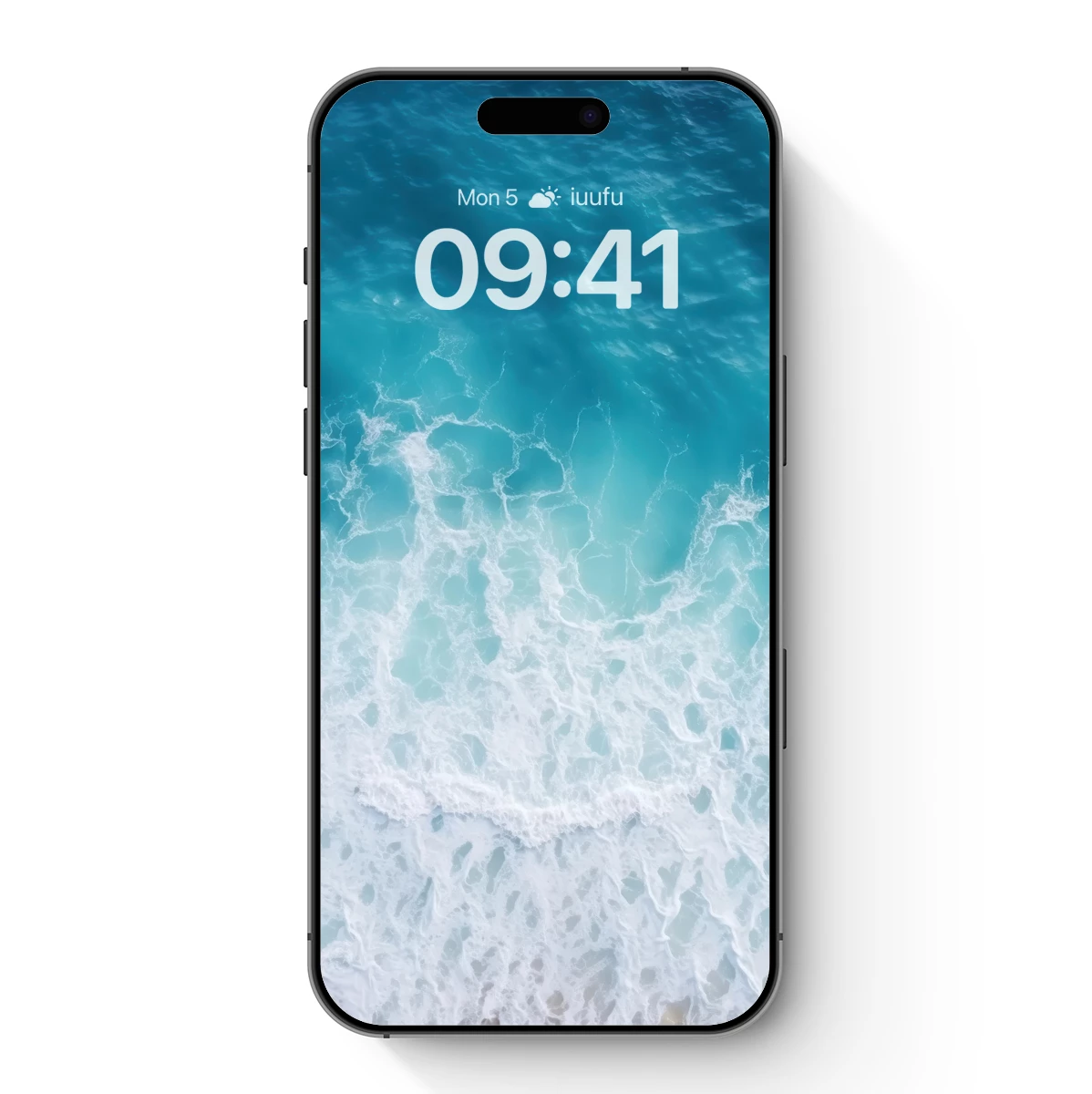 Azure Ocean Symphony: Waves in Motion