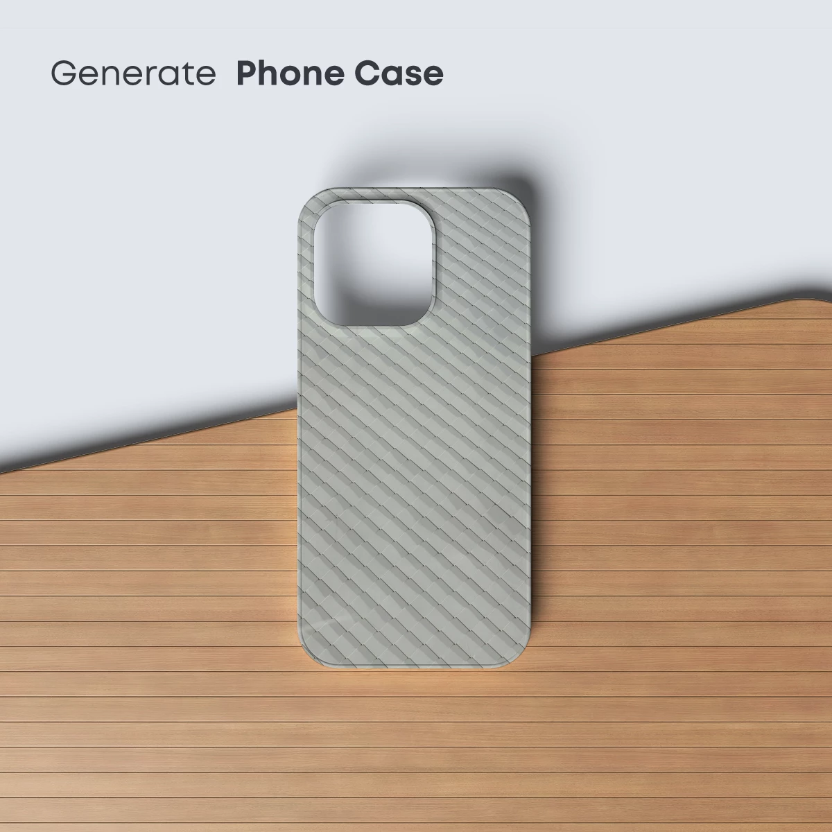 Diagonal Grid Elegance: Geometric Harmony in Soft Tones - Image 3