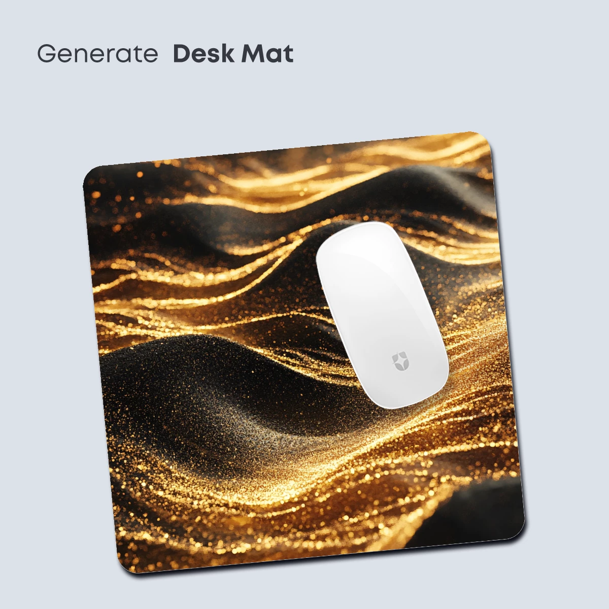 Golden Ripple Odyssey: Luxe Abstract Waves - Image 4