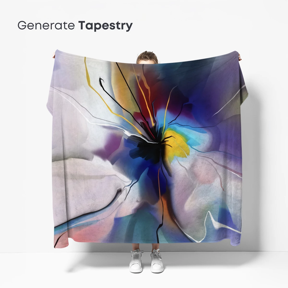 Abstract Bloom: Fusion of Colors and Lines - Image 5