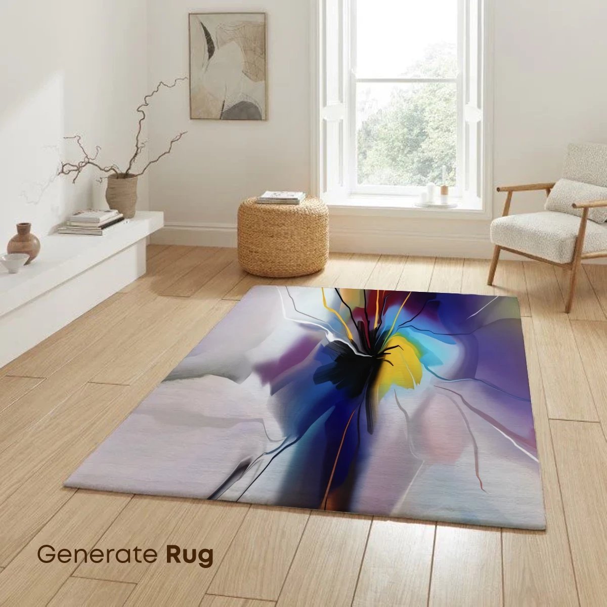 Abstract Bloom: Fusion of Colors and Lines - Image 6