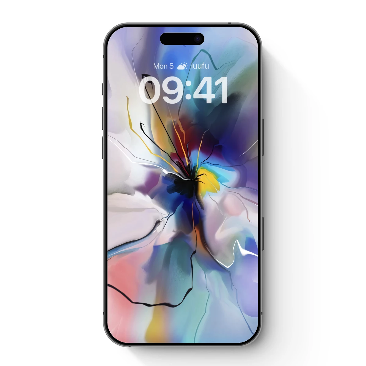 Abstract Bloom: Fusion of Colors and Lines