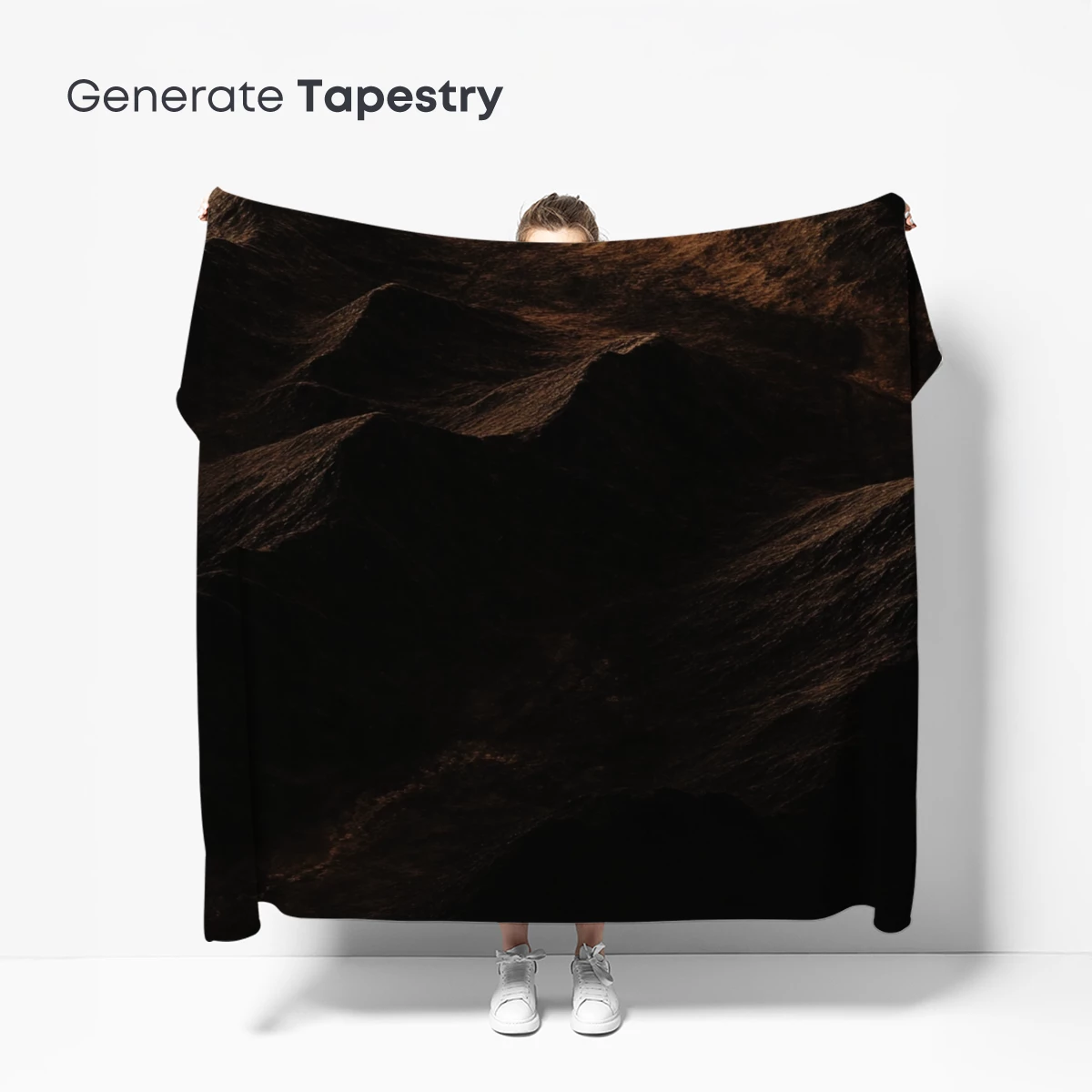 Golden Haze Over Layered Peaks - Image 5