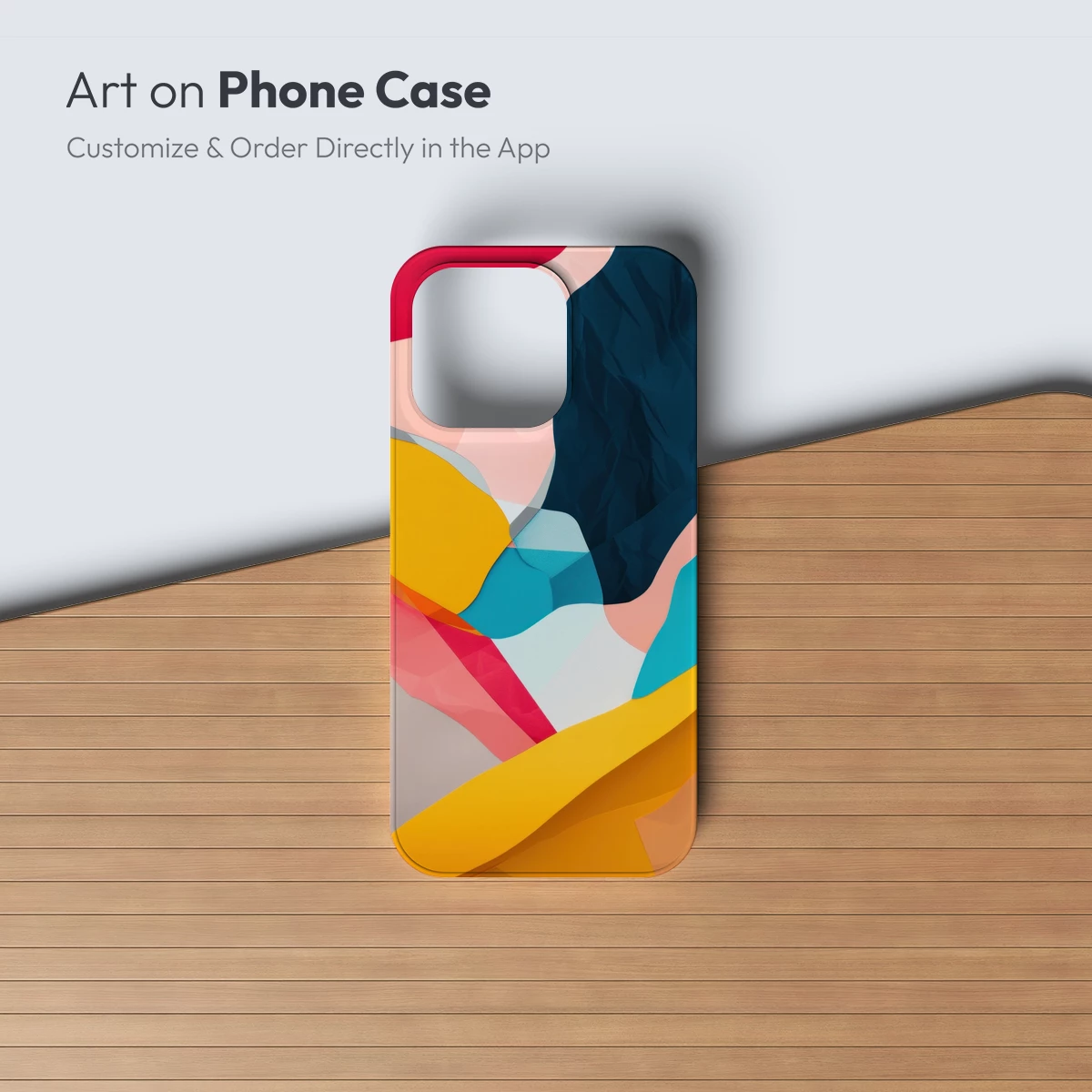 Geometric Symphony in Vivid Hues - Image 3