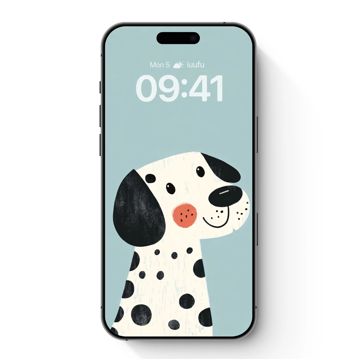 Dalmatian Dream: Whimsical Pup with Playful Spots