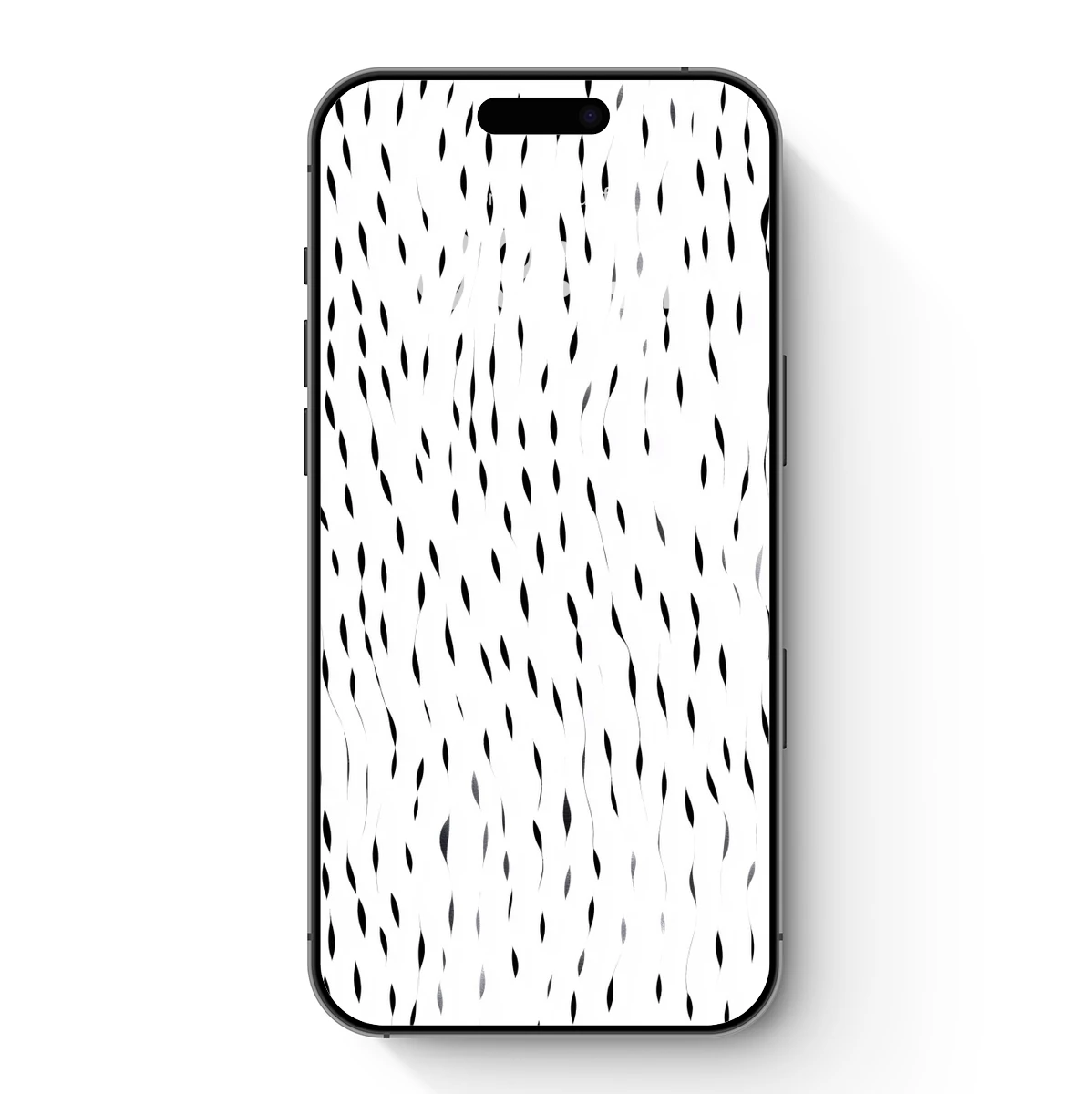 Abstract Raindrop Symphony