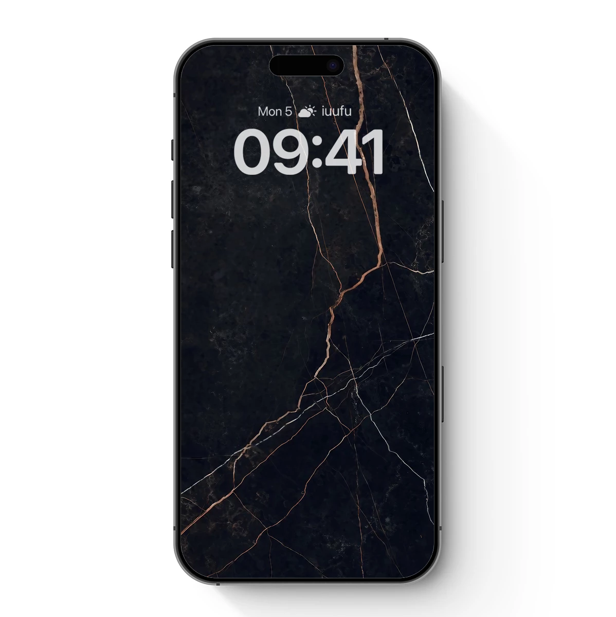 Elegant Veins of Night Marble
