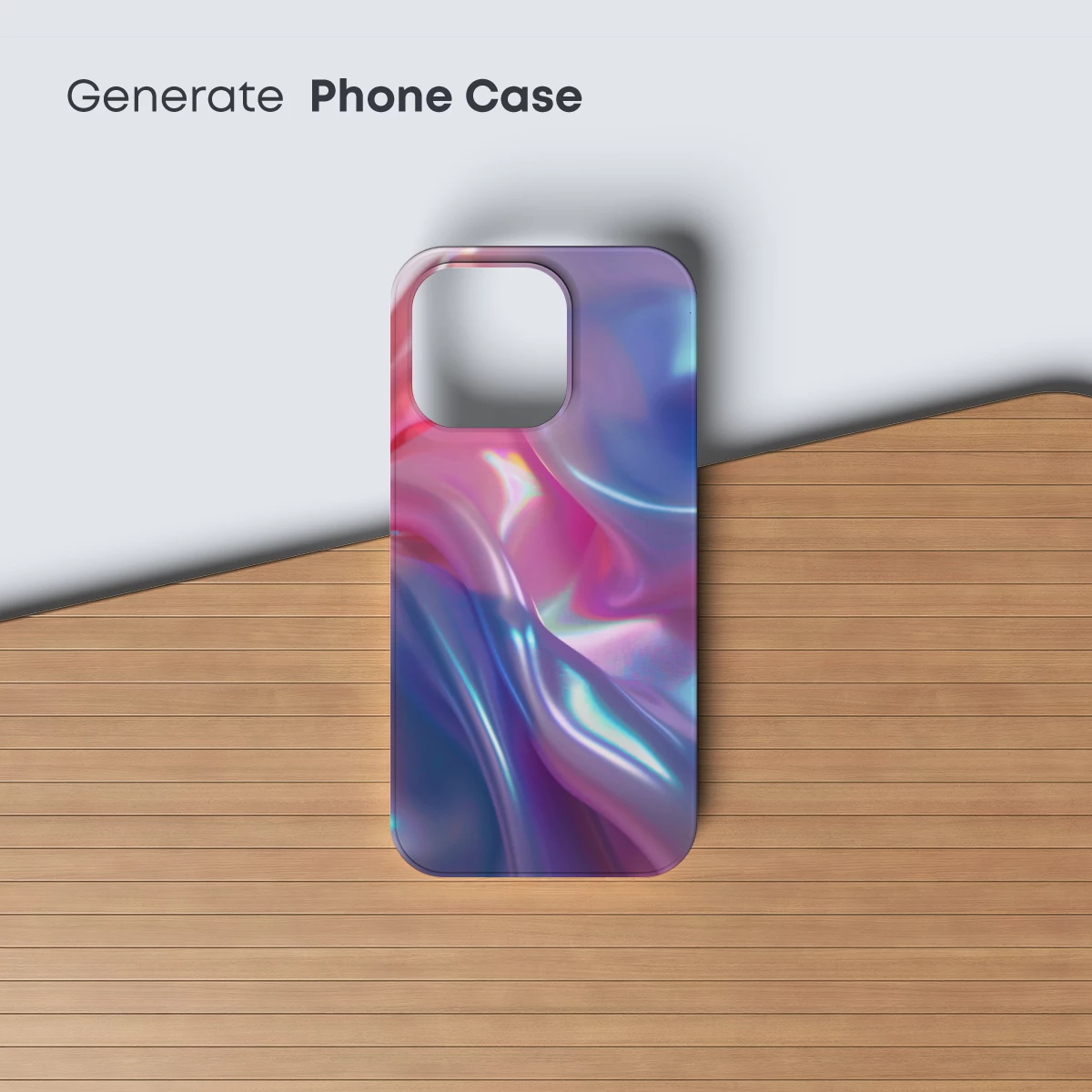 Iridescent Silk Waves: A Fluid Symphony in Pastel Hues - Image 3