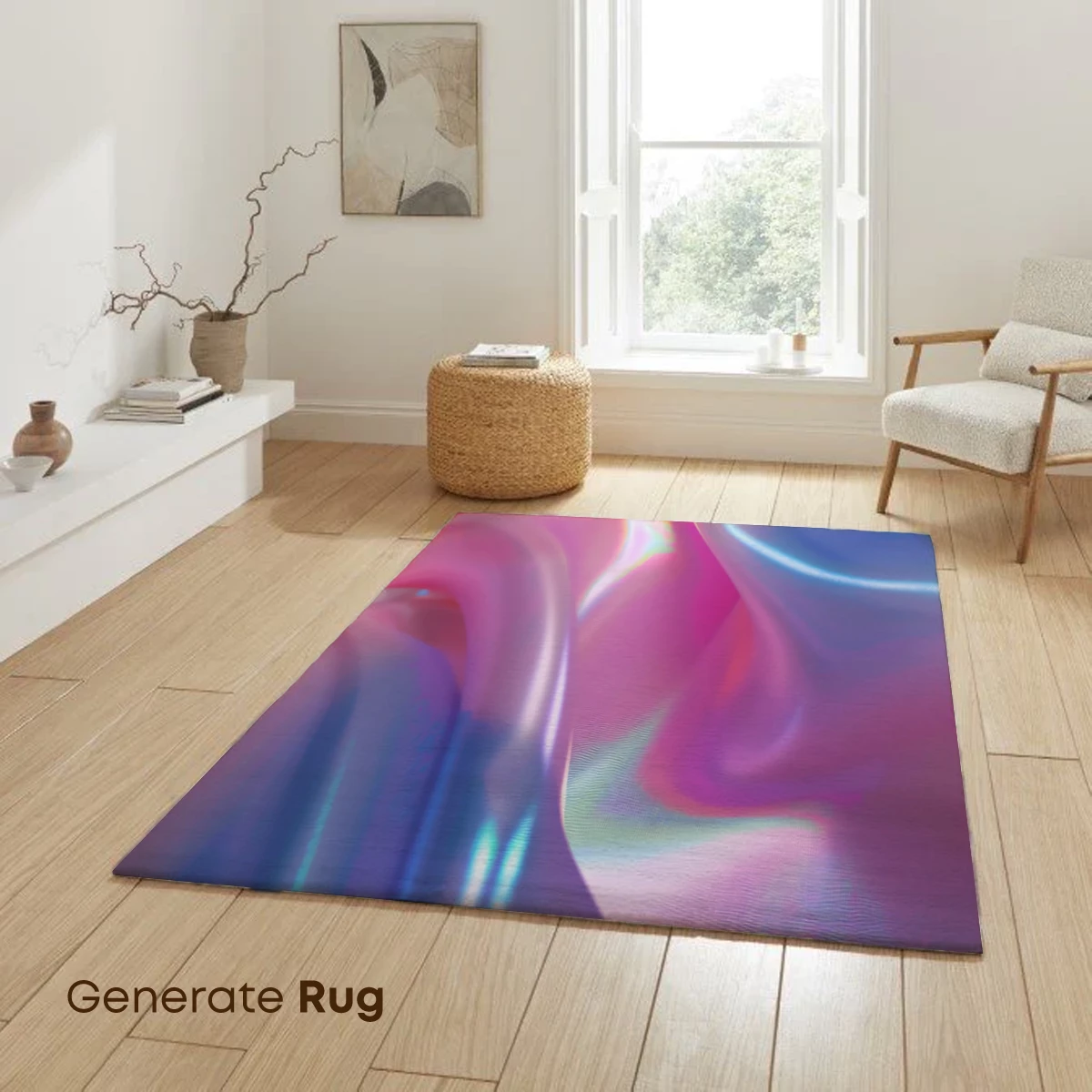 Iridescent Silk Waves: A Fluid Symphony in Pastel Hues - Image 6