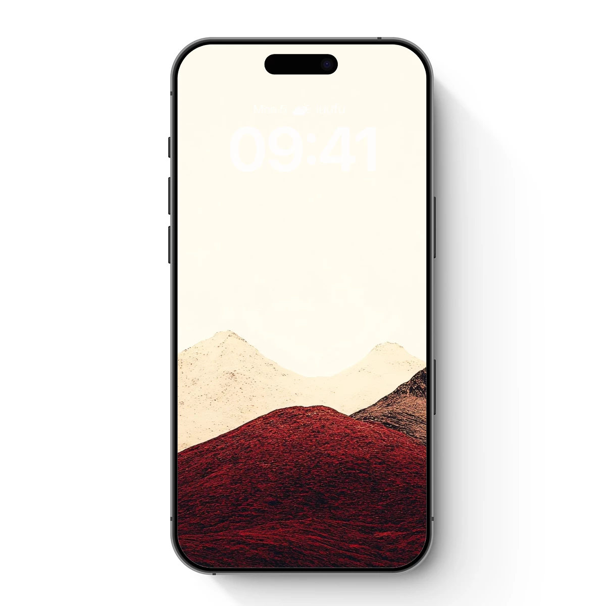 Crimson Peaks: A Study in Mountain Contrast