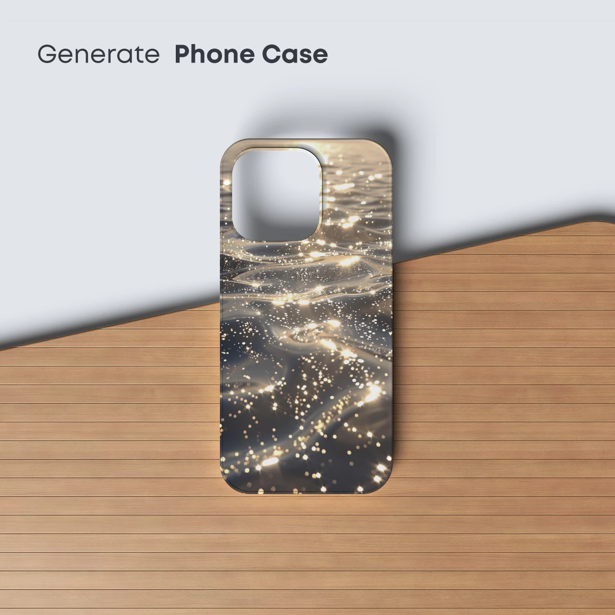 Golden Ripple Symphony: Sunlit Water Dance - Image 3