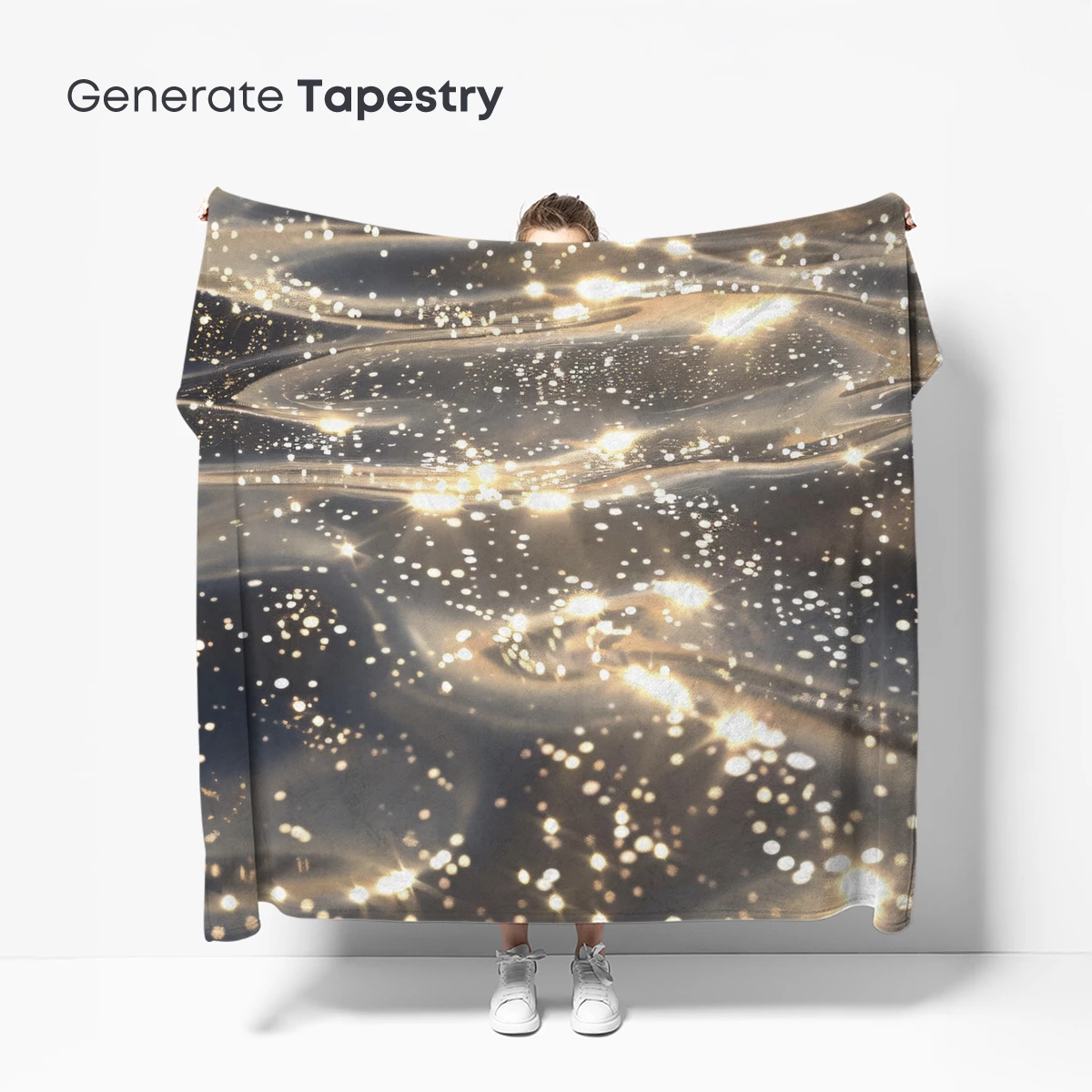 Golden Ripple Symphony: Sunlit Water Dance - Image 5