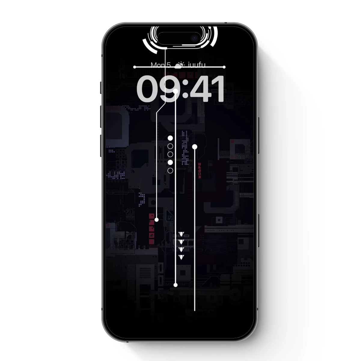 Circuit Symphony: Minimalist Tech Art