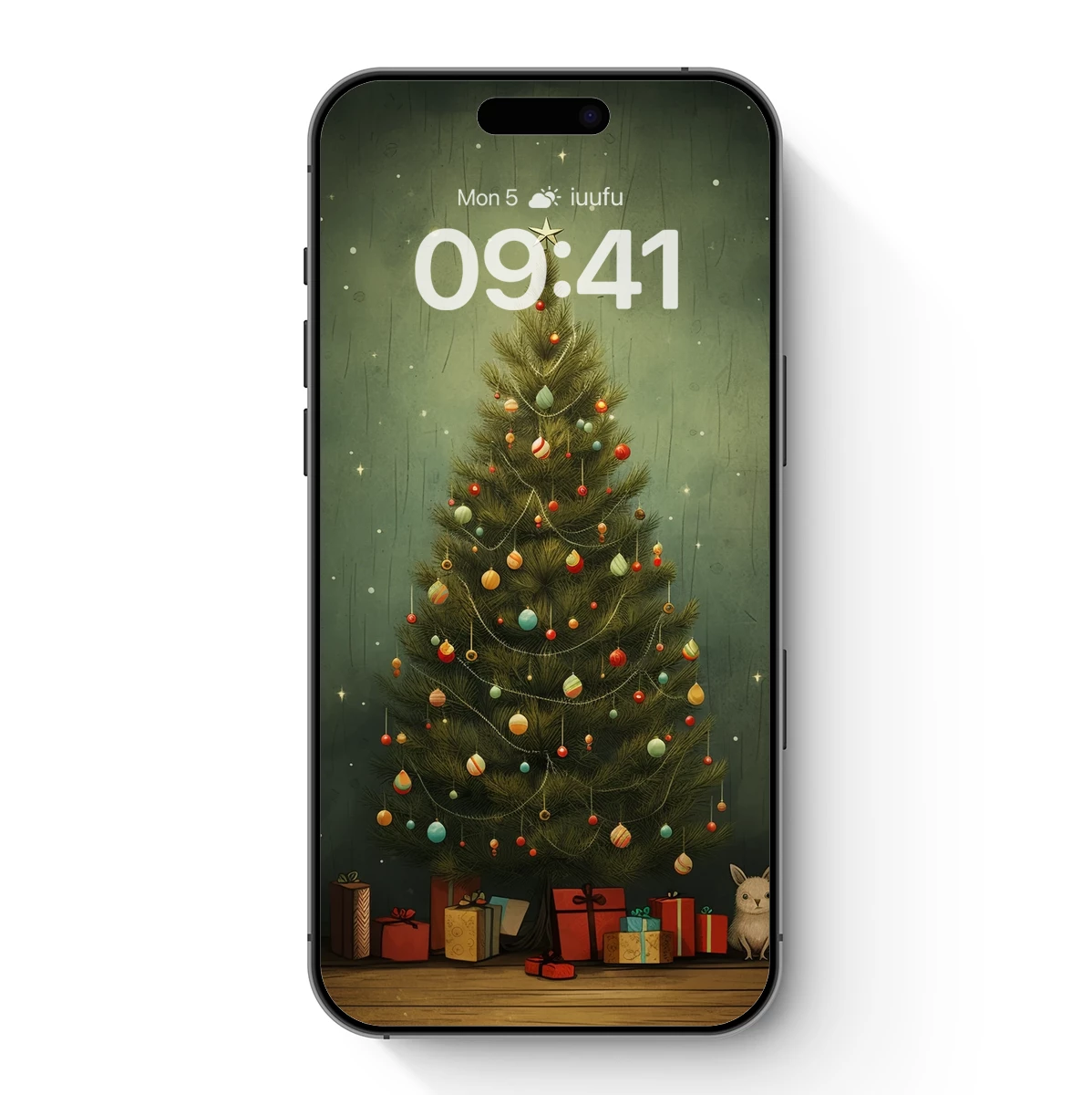 Enchanted Christmas Tree with Whimsical Ornaments