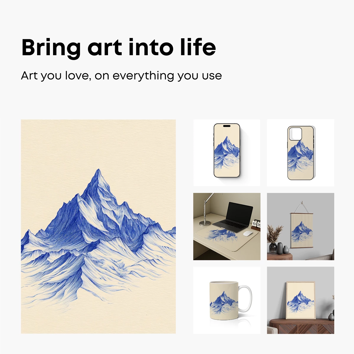 Blue Ink Mountain Odyssey - Image 2