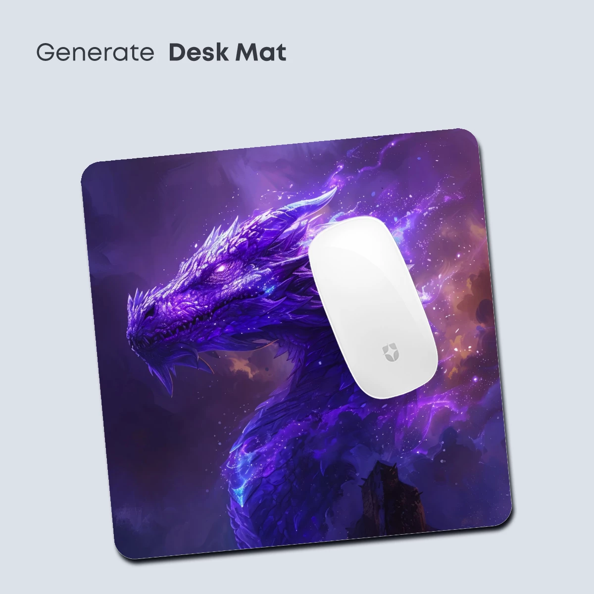 Ethereal Purple Dragon: Mythic Fantasy Art - Image 4