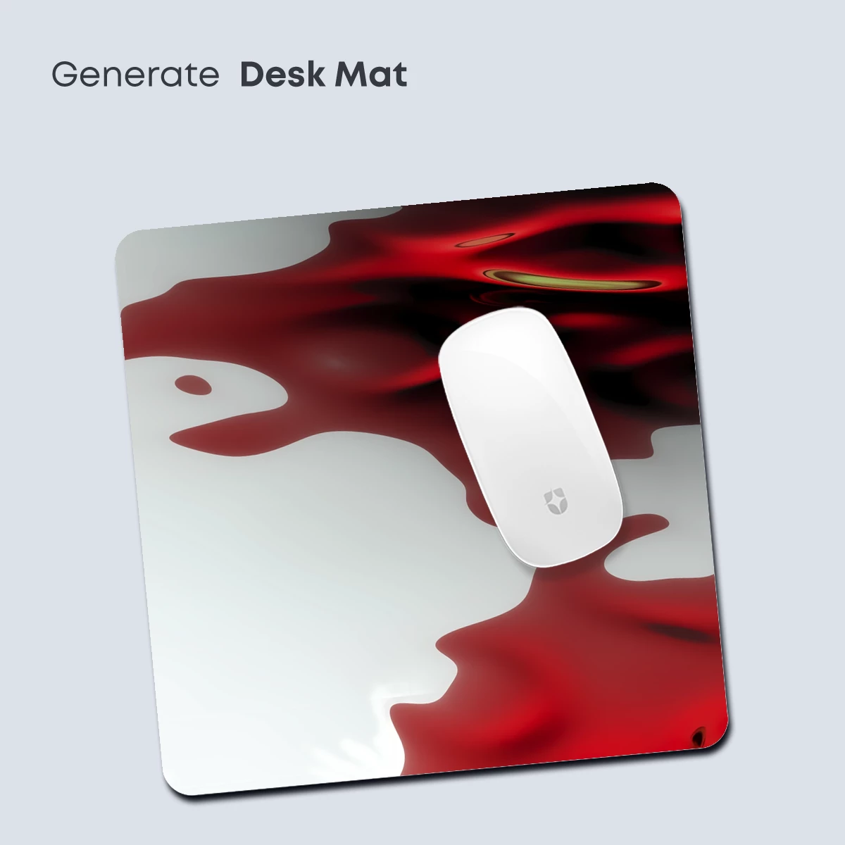 Crimson Tides: Abstract Fluid Artistry - Image 4