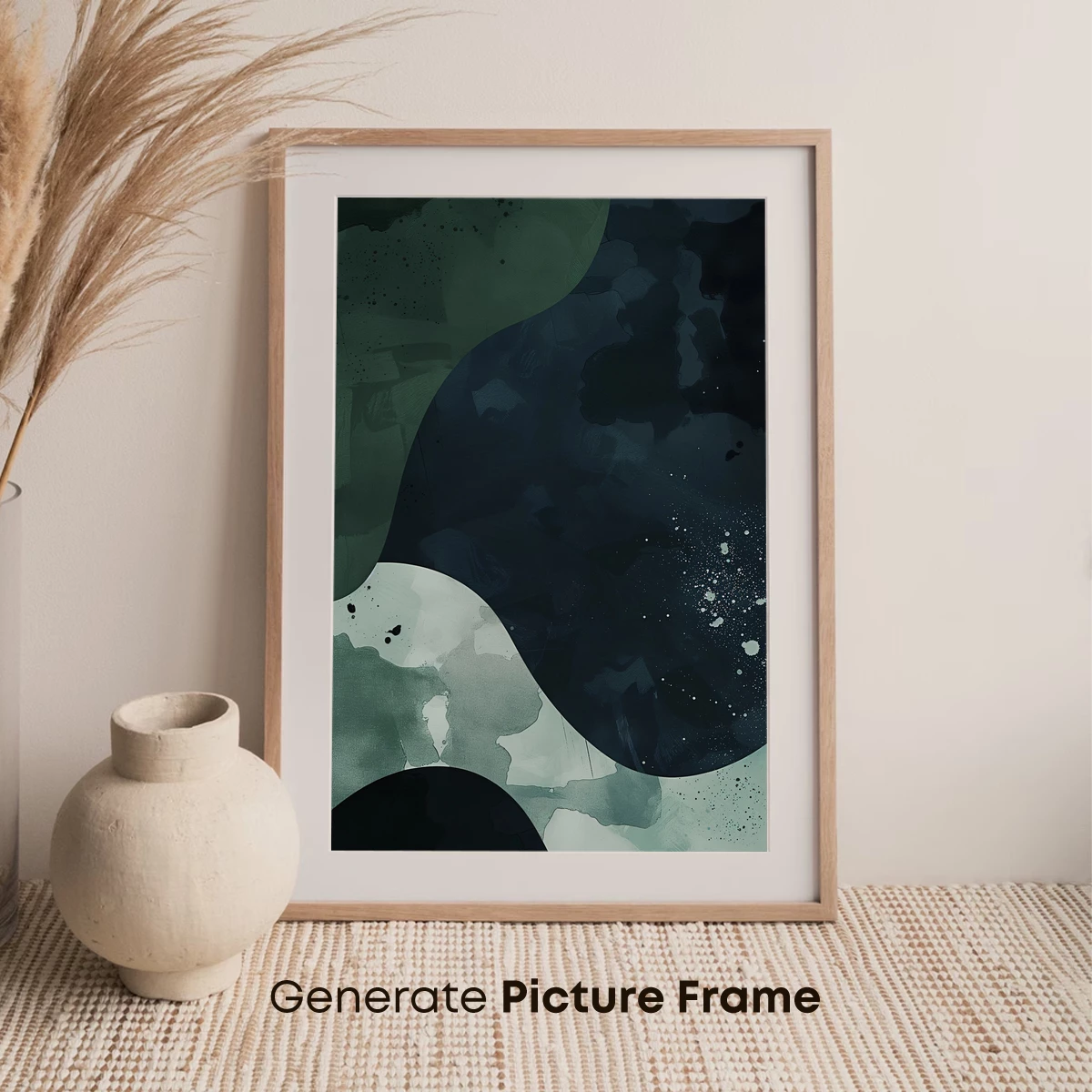 Ethereal Ink Worlds: Abstract Fusion - Image 7