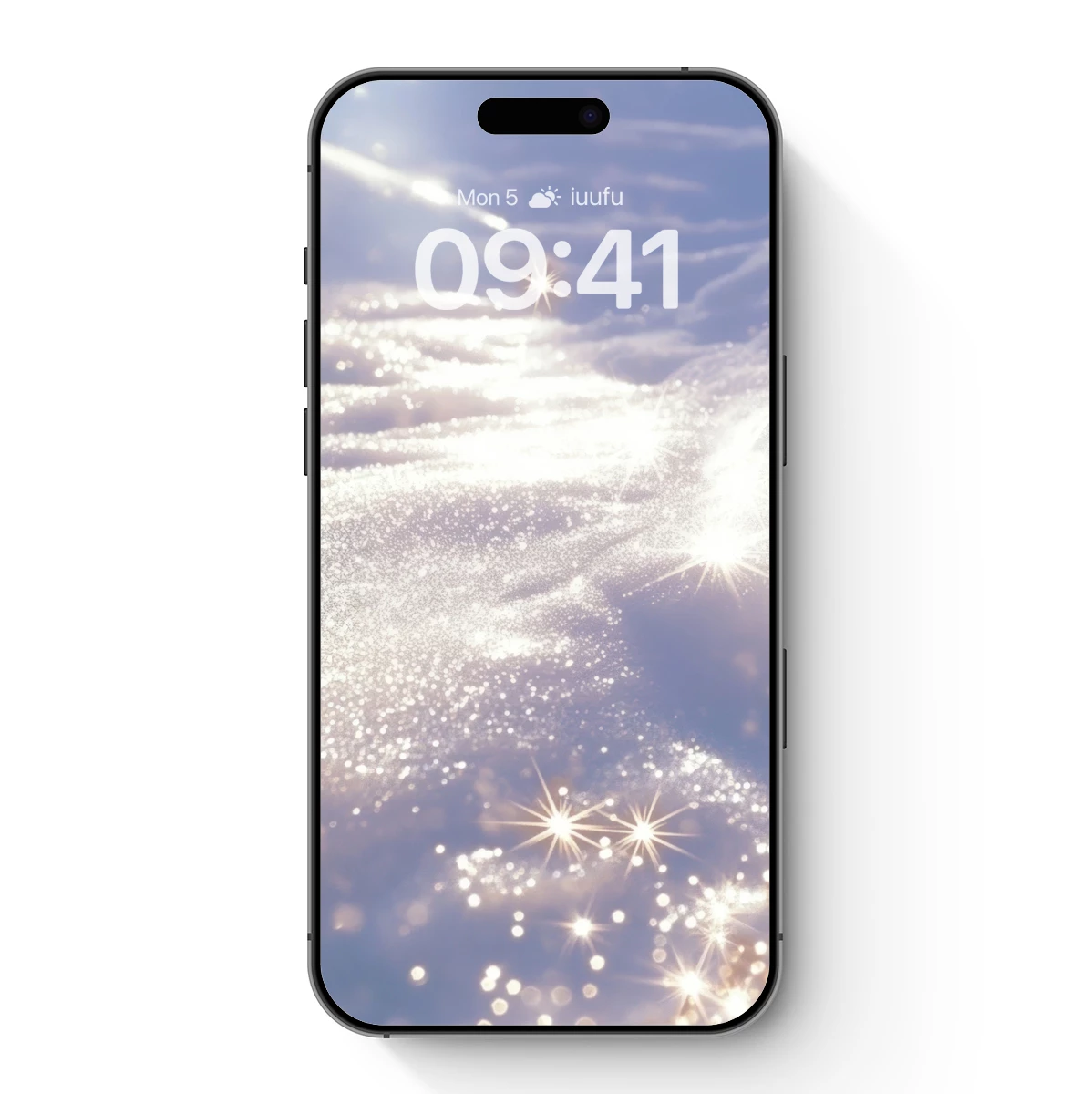 Glittering Snowscape Symphony